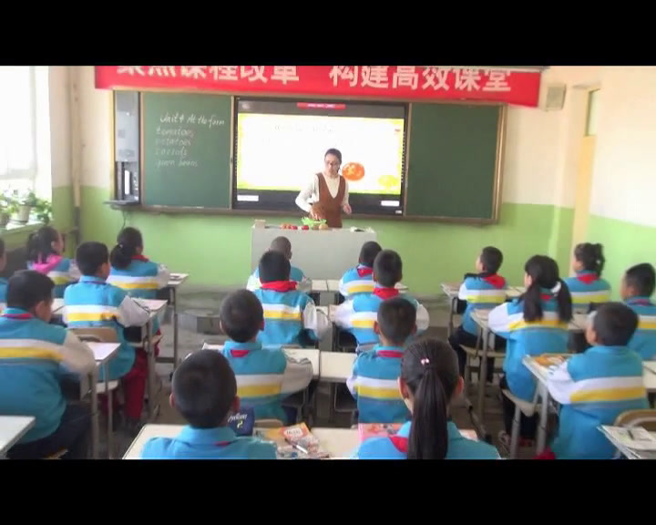 2.人教（PEP)英语（吴欣主编）四下《Words in each unit》建设兵团省级优课