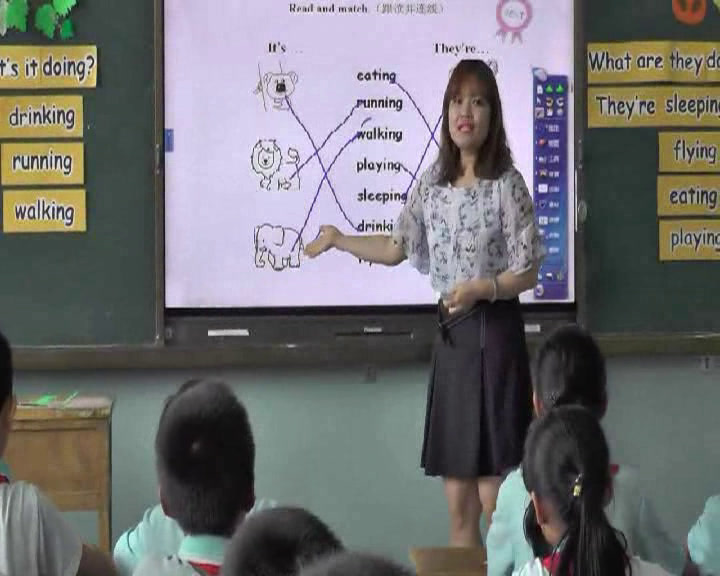 2.人教（PEP)英语（吴欣主编）五下《Unit 6 Work quietly! - part A》国家级优质课