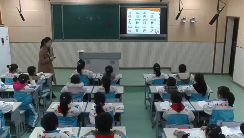 2.人教版语文（部编）一下《3一个接一个》国家级优质课