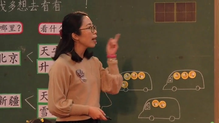 2.人教版语文（部编）一下《2我多想去看看》广东省省级优课