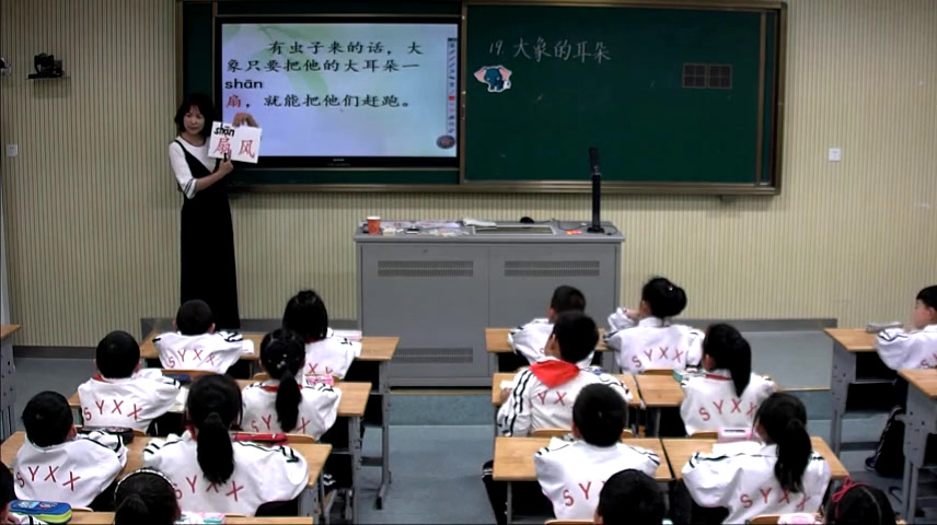 2.人教版语文（部编）二下《19大象的耳朵》安徽省省级优课