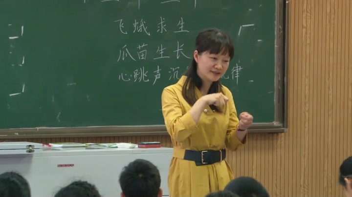 1.人教版语文四下 《19　生命　生命》国家级优质课