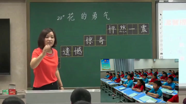 1.人教版语文四下《20　花的勇气》河南省省级优课