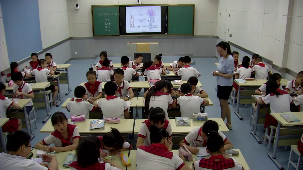 3.人教版数学五下《整理和复习》陕西省一等奖