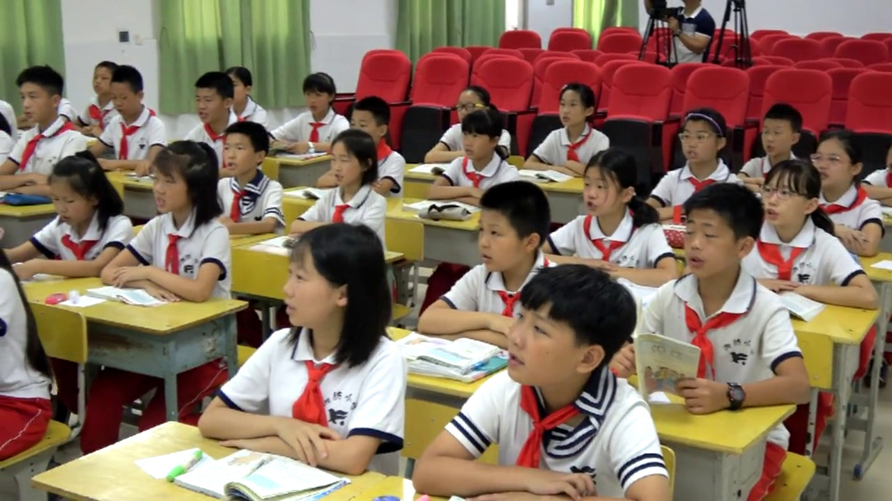 2.人教版语文六下《5　手指》国家级优质课