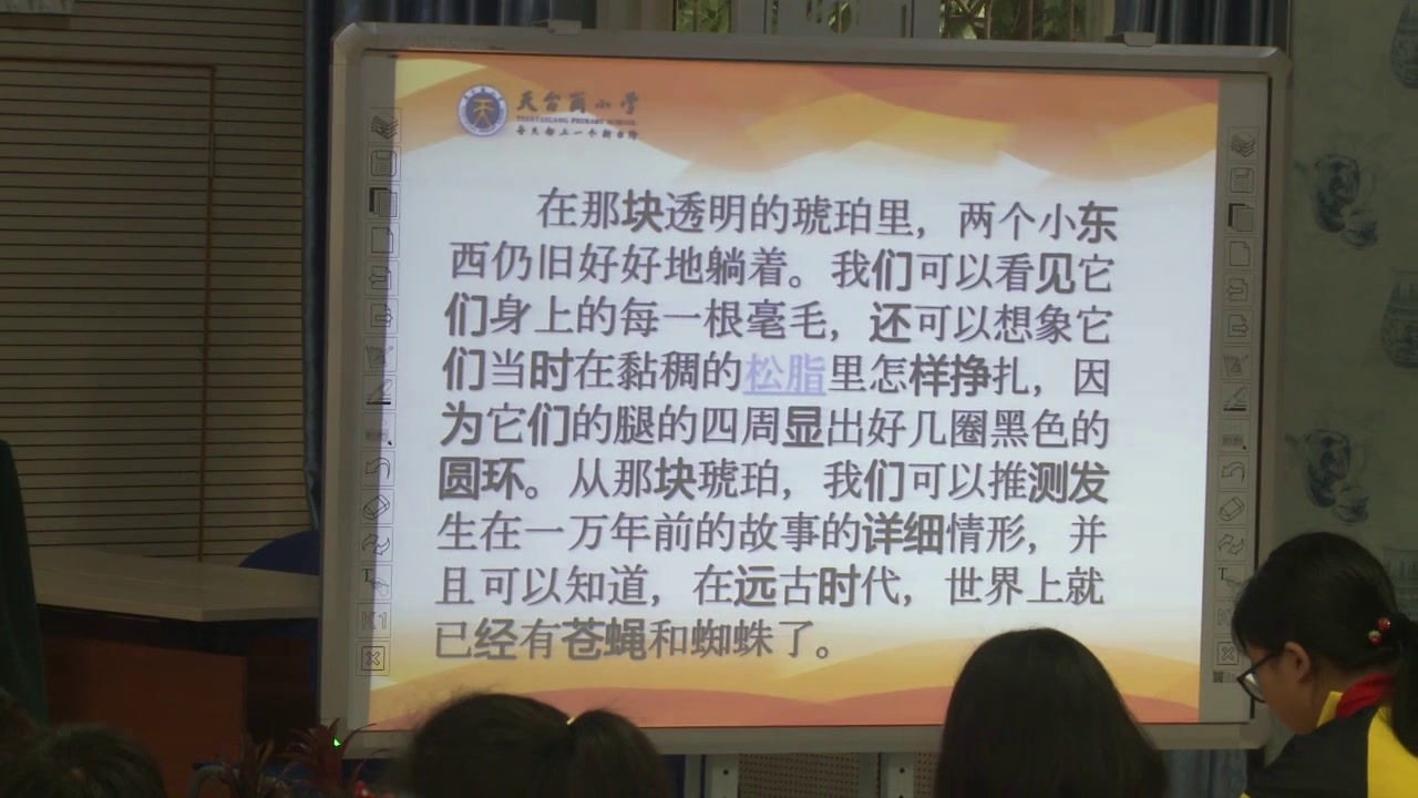 3.人教版语文六下《6　琥珀》国家级优质课