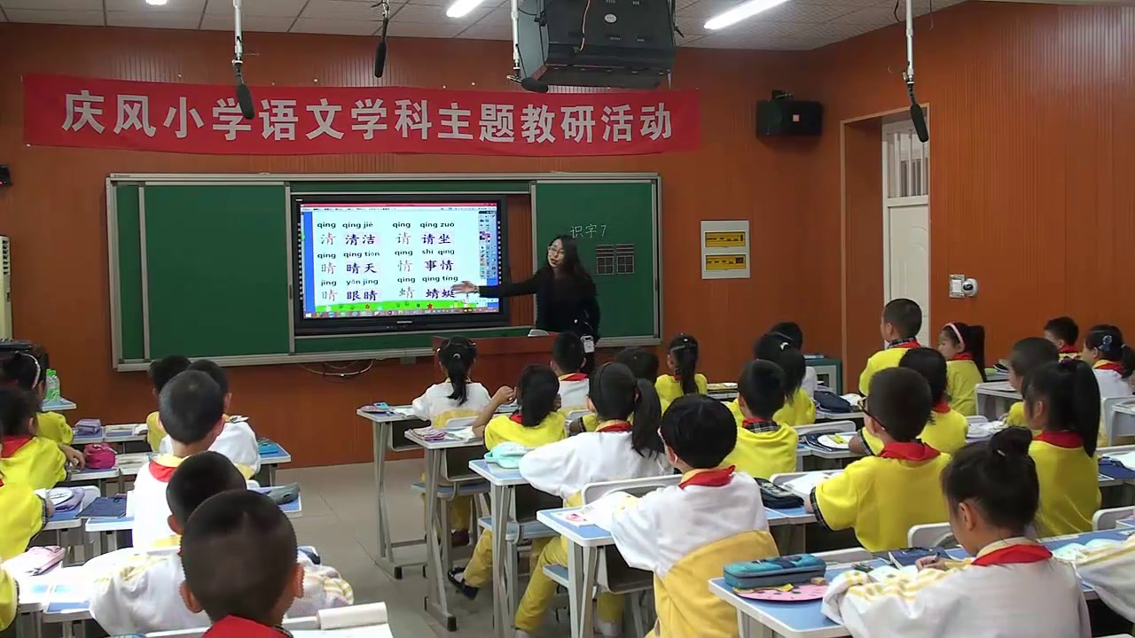 4.苏教2011版小学语文一下《识字7青清请晴情睛蜻》黑龙江省一等奖