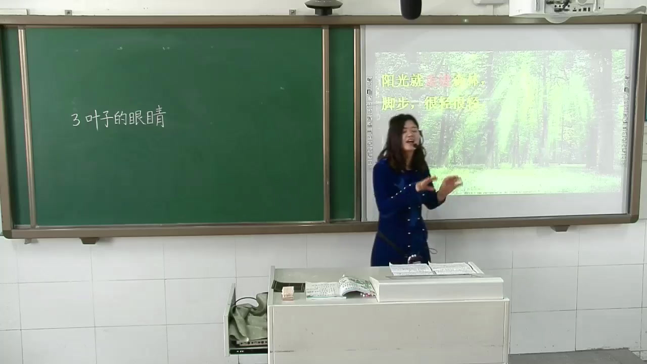 2.苏教2011版小学语文一下《3叶子的眼睛》安徽省市一等奖