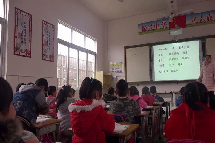 2.苏教2011版小学语文一下《23小松树和大松树》广西省一等奖
