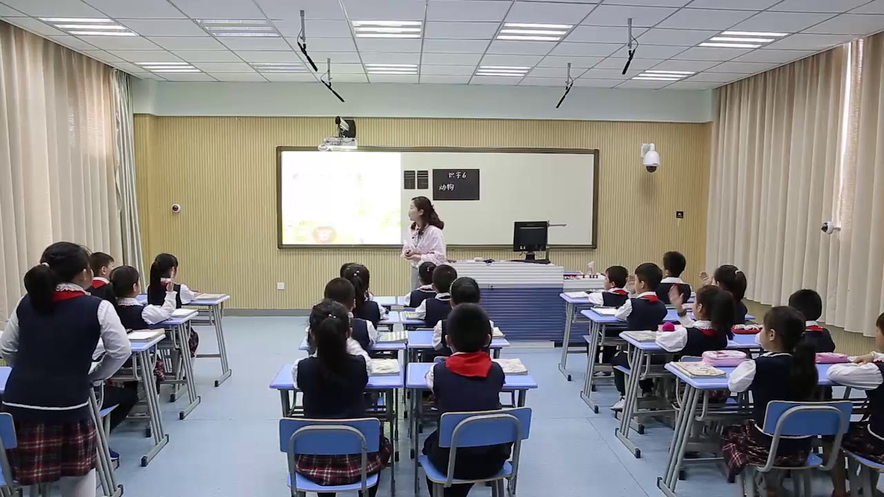 2.苏教2011版小学语文二下《识字6狮子大象老虎》全国一等奖