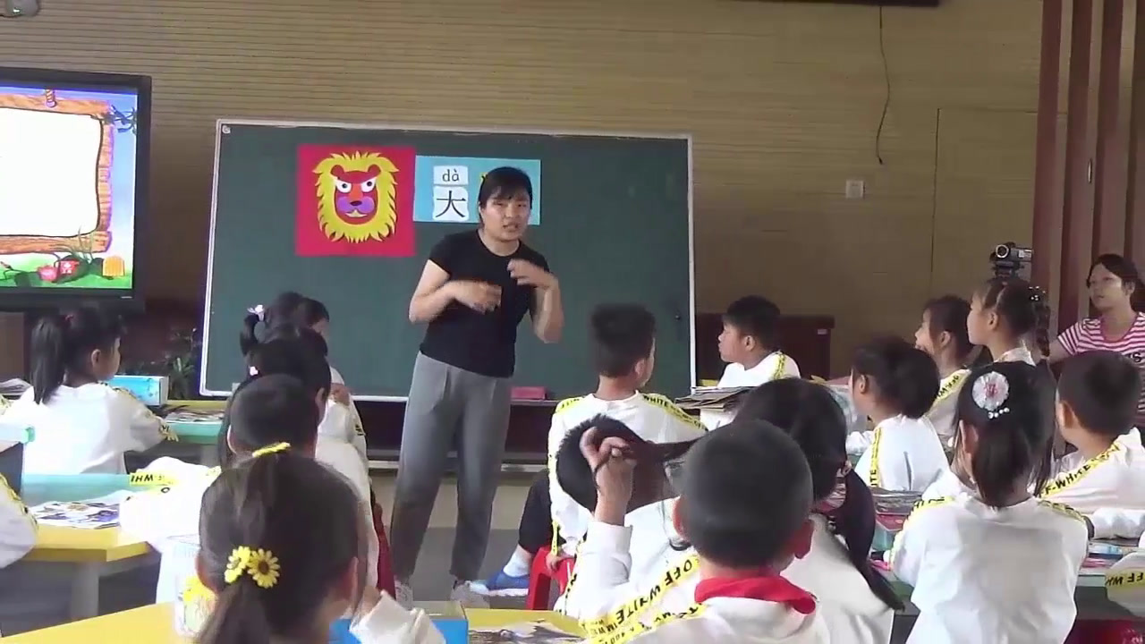 1.人美2011版美术一下《13.狮子大王》安徽省市一等奖