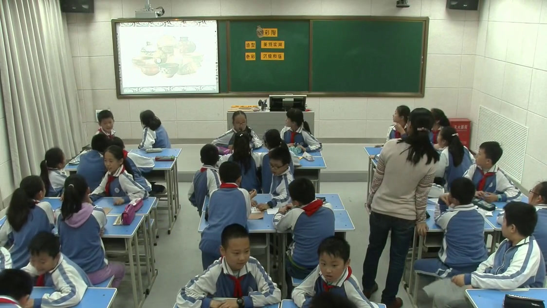 2.人美2011版美术三下《彩陶（河南）》河南省县一等奖