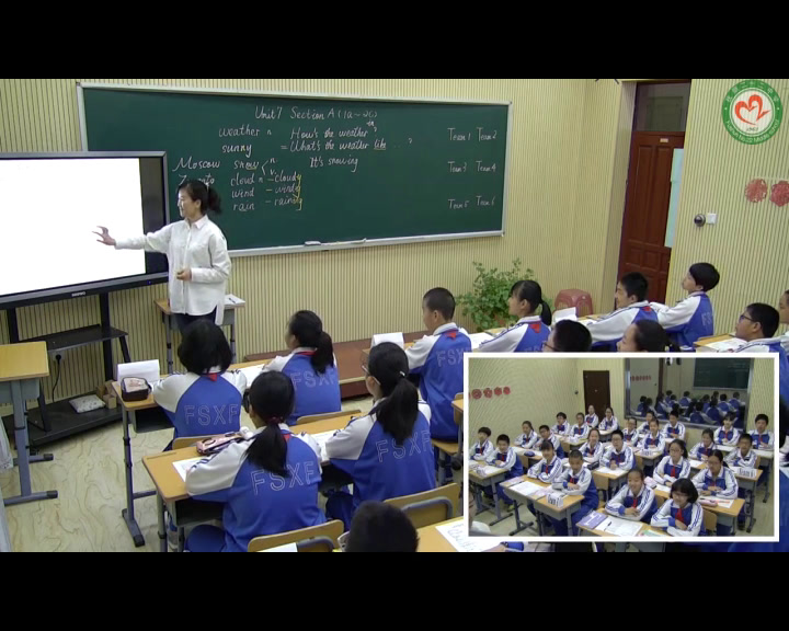 1.人教版英语七下 Unit 7《Section A 1a—2c》国家级优质课