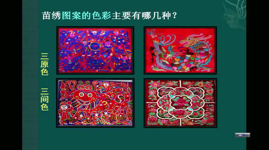 1.人美2011版美术六下《17.绣在服装上的故事》内蒙古省一等奖