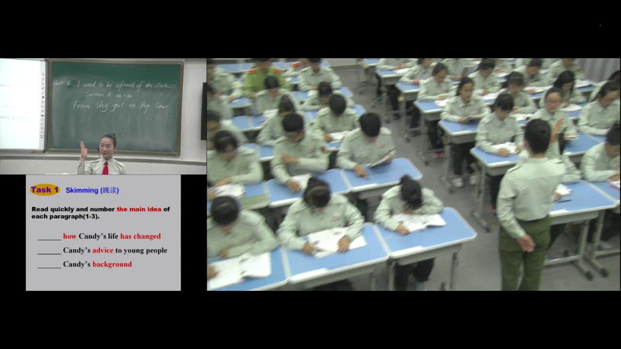 2.人教版英语九年级 Unit 4《Section A 3a—3c》河南省省级优课