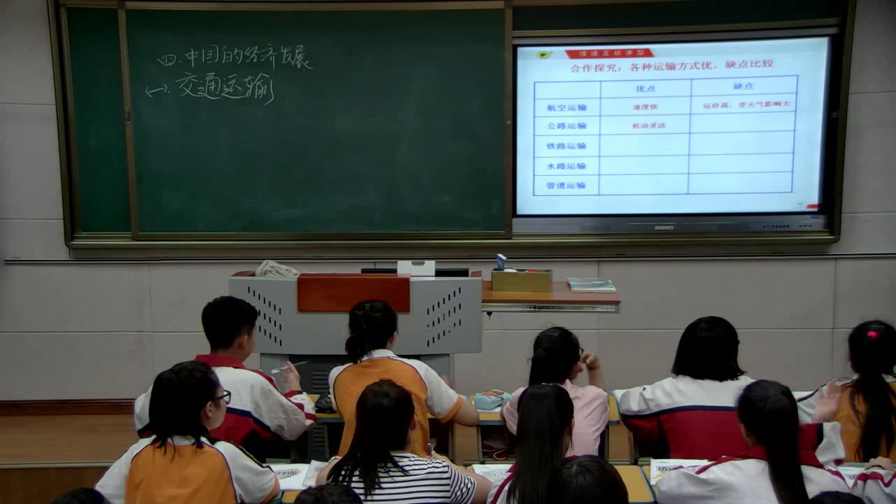 1.人教版地理八上《第一节　交通运输》内蒙古省级优课