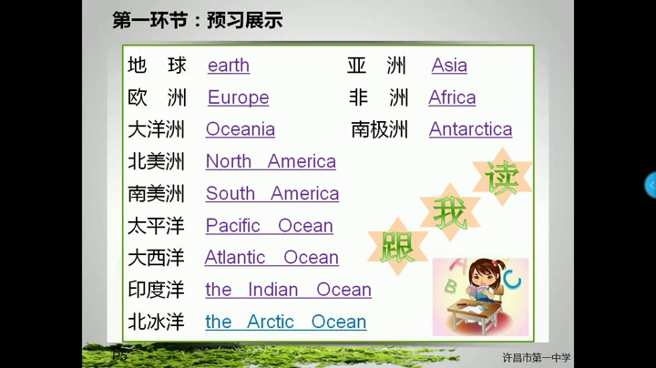 1.人教版地理七上《附录一：本书主要…》河南省省级优课