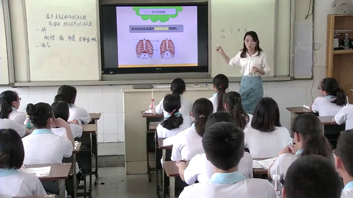 7.初中生物人教2011版七下《第二节　发生在肺…》全国一等奖