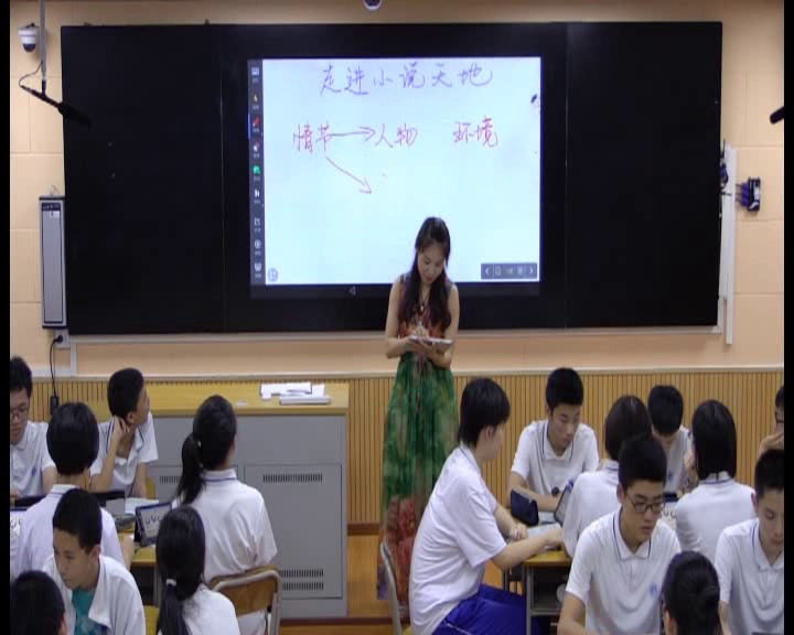 2.人教版语文九下《走进小说天地》国家级优质课