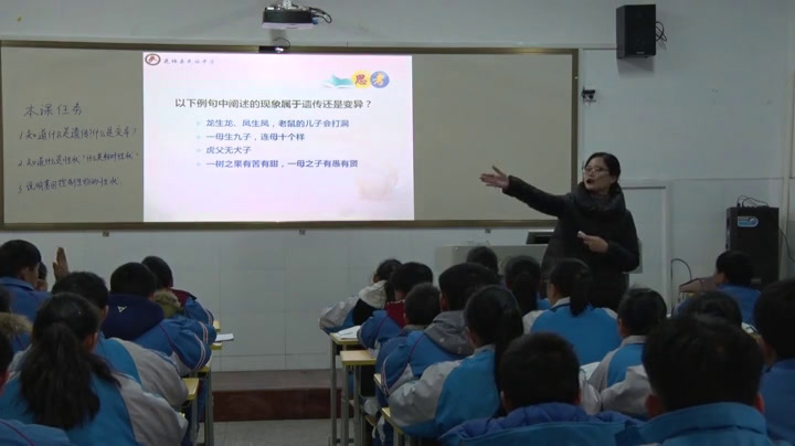 初中生物人教2011版八上《第一节基因控制�…》湖南省省一等奖