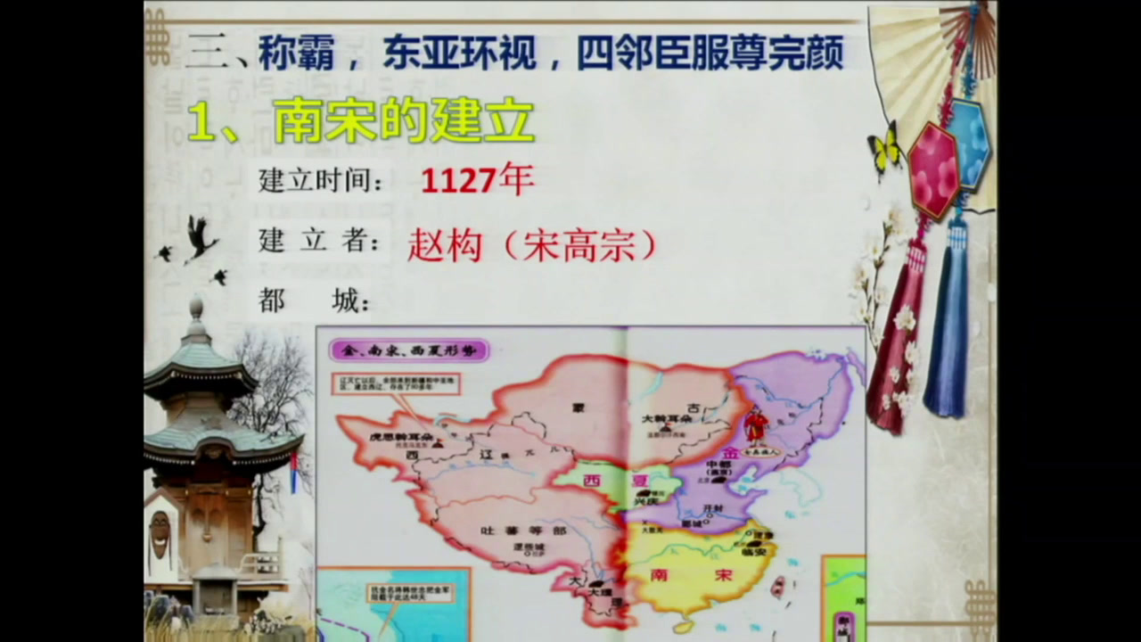 1.人教版历史七下《第8课金与南宋的对峙》河北省省级优课