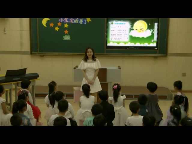 2.人音版音乐（吴斌主编）一下《小宝宝睡着了》辽宁省省一等奖