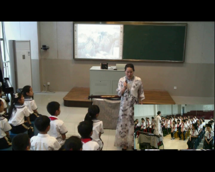 1.人音版音乐（吴斌主编）六下《关山月》浙江省县一等奖