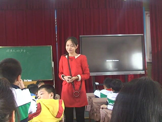 人教部编版语文一上《口语交际用多大的声音》河南聂老师-全国一等奖
