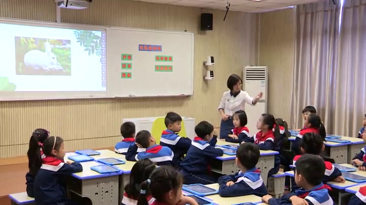 人教部编版语文二上《口语交际有趣的动物》浙江邓老师-省一等奖
