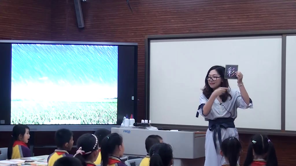 人教部编版语文一上《8雨点儿》广东李老师-省一等奖