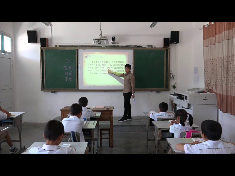 人教版语文四上《14　白公鹅》安徽王老师-市一等奖