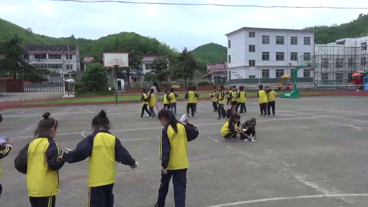 人教2011版体育与健康一至二年级《4.单手正对投掷方向持小垒球（小沙包）掷远与游戏》安徽省市一等奖