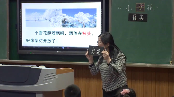 苏教版语文一上《10小雪花》江苏葛老师-市一等奖