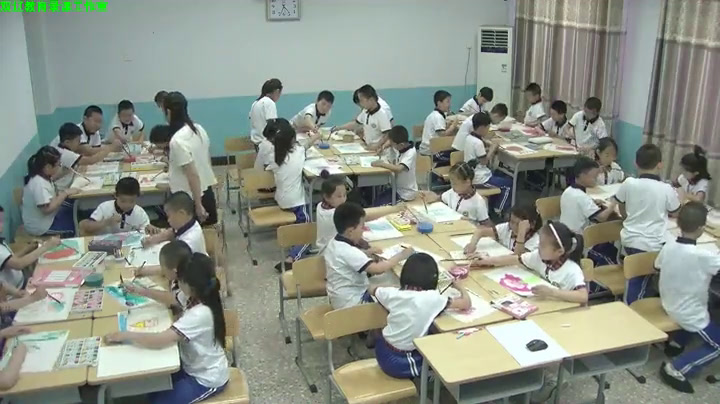 人美2011版美术三上《雾凇来了》吉林老师-县级优课