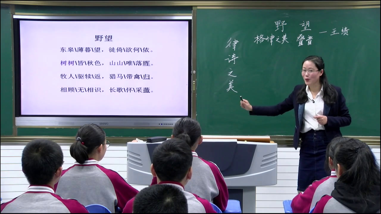 人教版初中语文八上《野望》安徽汪老师-全国一等奖