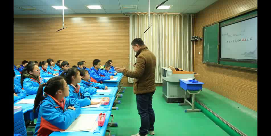 人教版初中语文八上《答谢中书书》安徽曹老师-全国一等奖