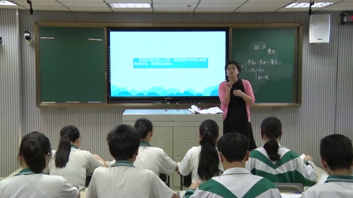 人教版初中语文九上《8故乡》广东杜老师-全国一等奖