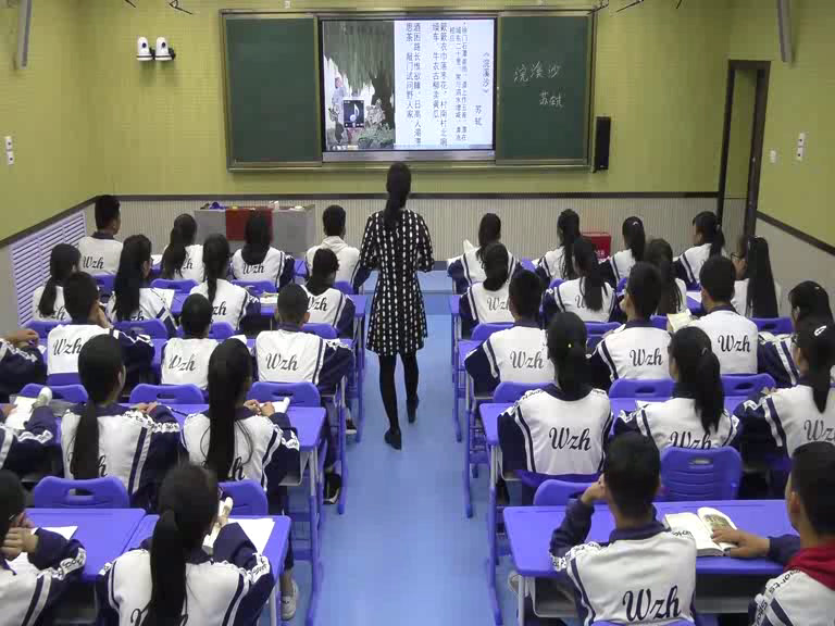 人教版初中语文九上《浣溪沙（簌簌衣巾，》宁夏王老师-市一等奖