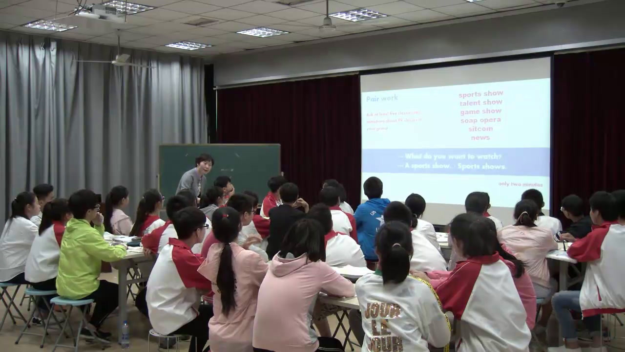 人教版英语八上Unit 5《Section A 1a—2c》安徽张老师-全国一等奖
