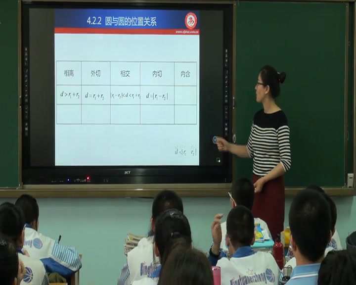 人教A版数学必修2《4.2.2圆与圆的位置关系》新疆何老师-全国一等奖