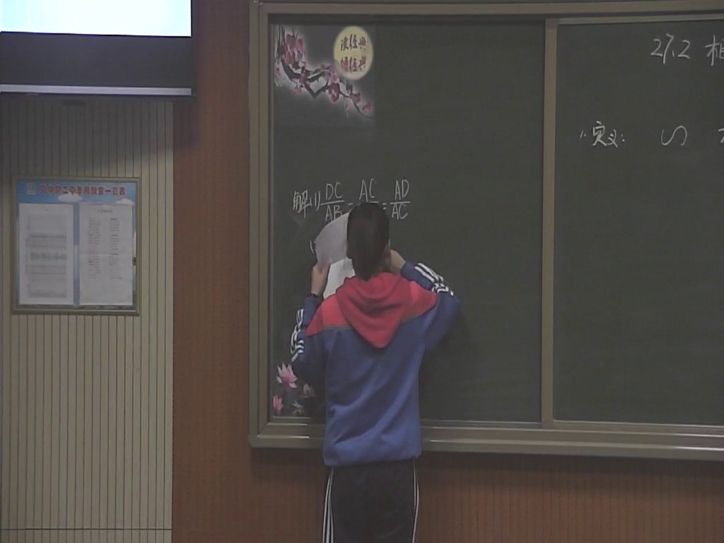 北师大版数学九上《5相似三角形判定定理的证明》内蒙贾老师-市一等奖