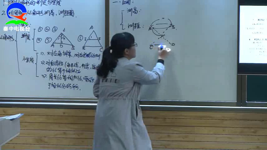 北师大版数学九上《6利用相似三角形测高》陕西史老师-省一等奖