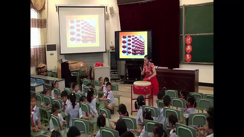 人音版音乐二上《过新年》四川骆老师-全国一等奖