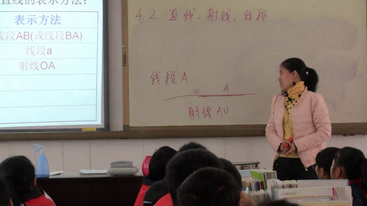 人教版数学七上《直线、射线、线段的概念》广西方老师-省一等奖