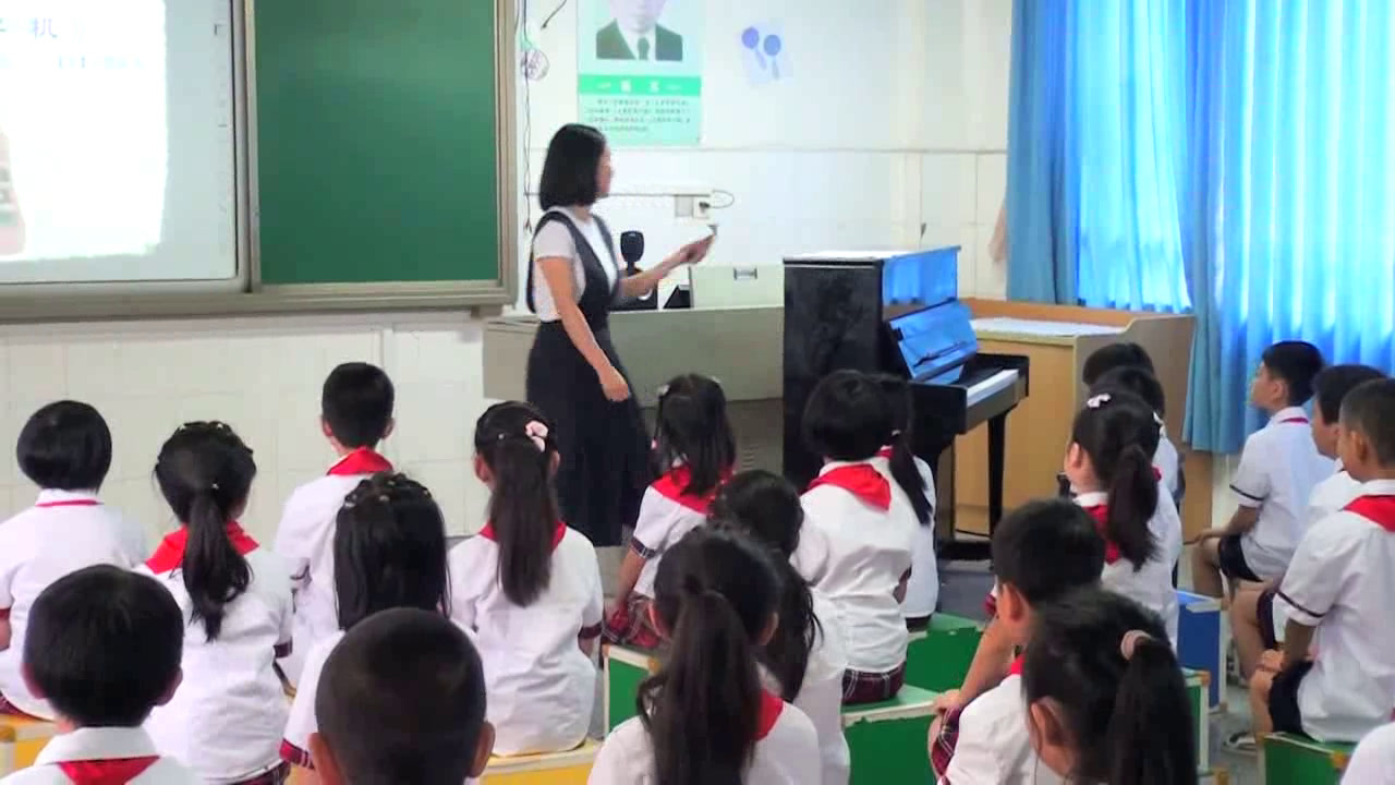 人音版音乐四上《聆听打字机》四川石老师-全国一等奖