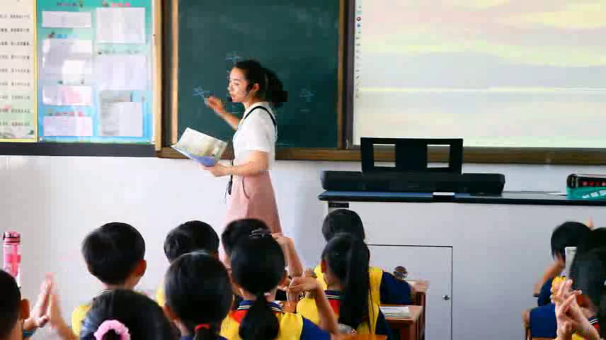 人音版音乐四上《演唱大雁湖》广东李老师-市一等奖
