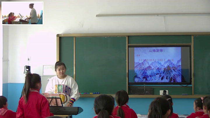 人音版音乐五上《演唱堆雪人》吉林张老师-县级优课