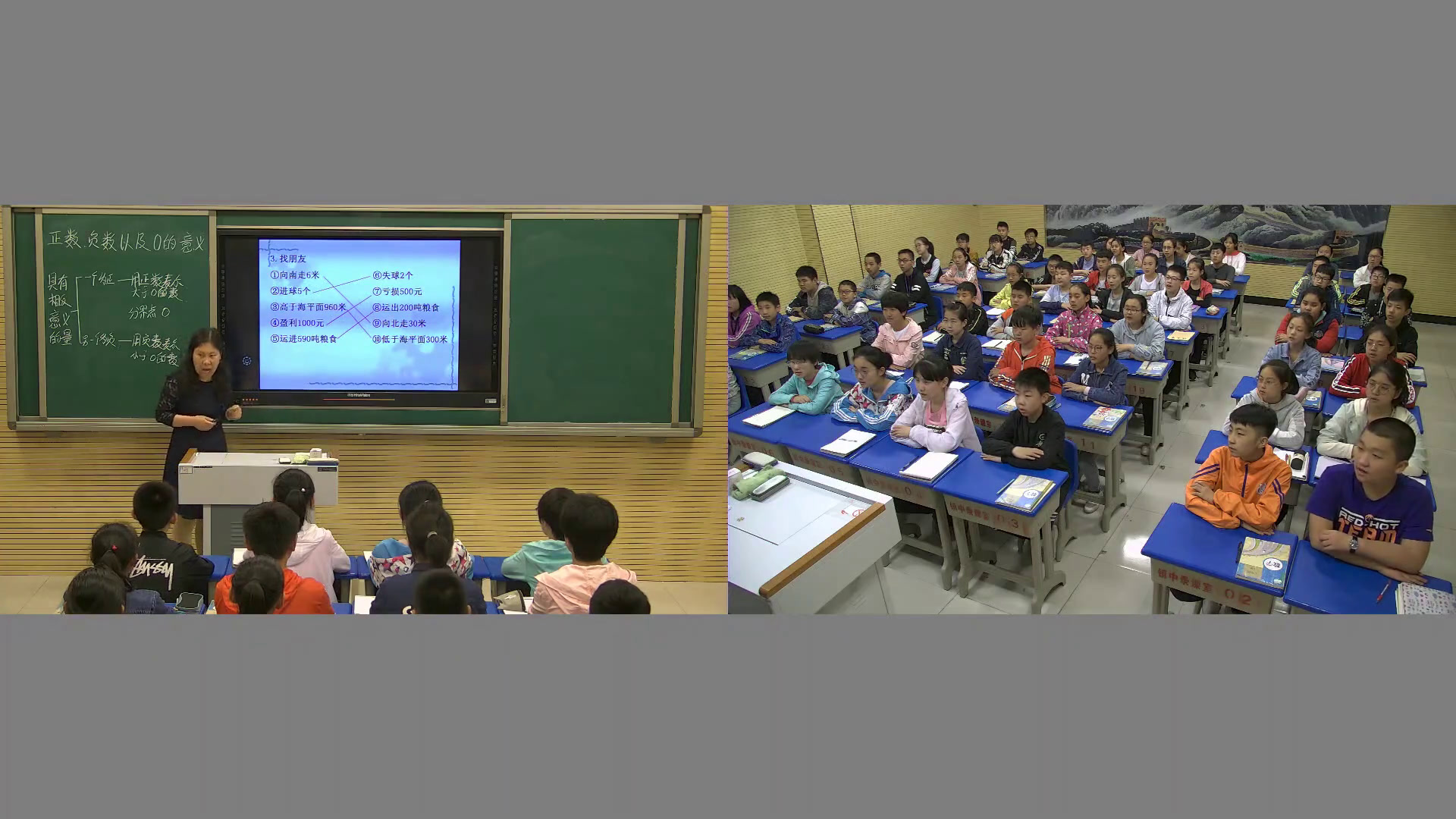人教版数学七上《正数、负数以及0的意义》河北老师-市一等奖