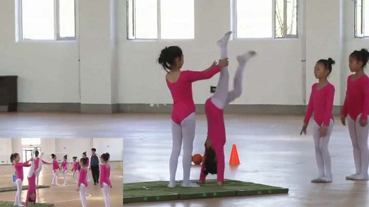 人教2011版体育与健康五至六年级《4.侧手翻》辽宁张老师-市一等奖