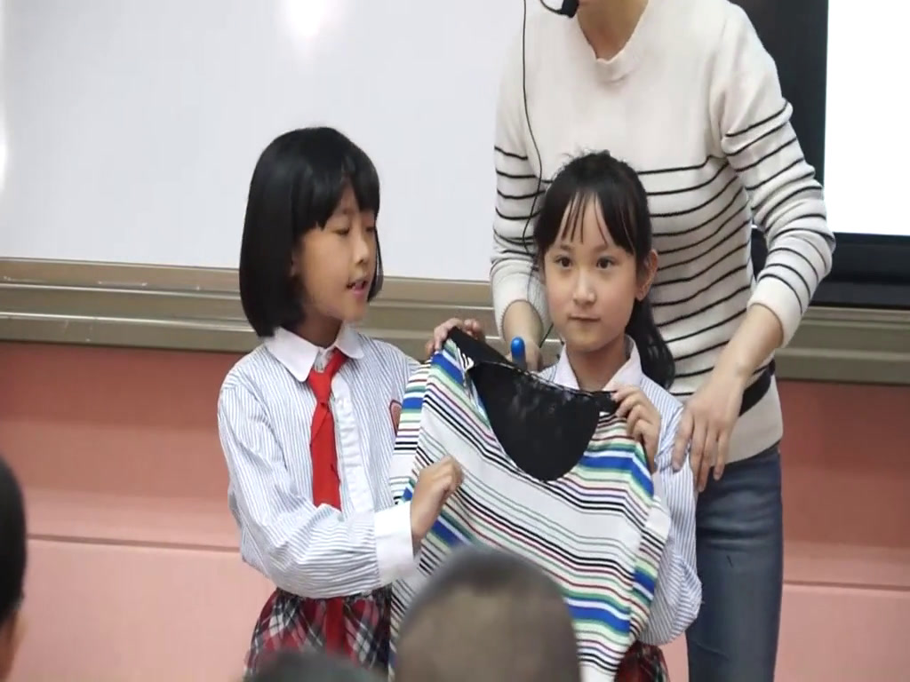 湘美版美术二上《7.条纹乖乖》甘肃窦老师-全国一等奖